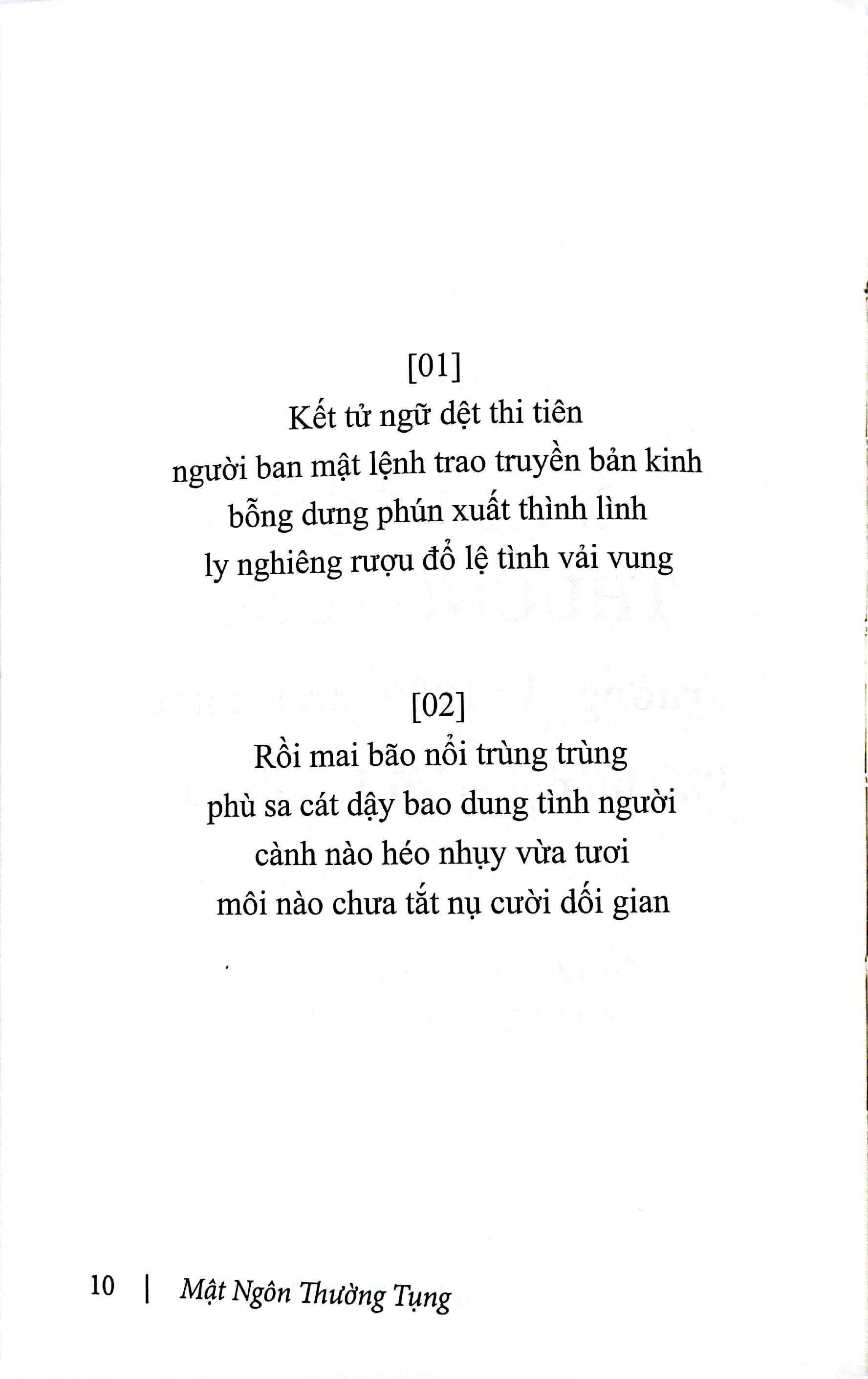 Sách - Mật Ngôn Thường Tụng