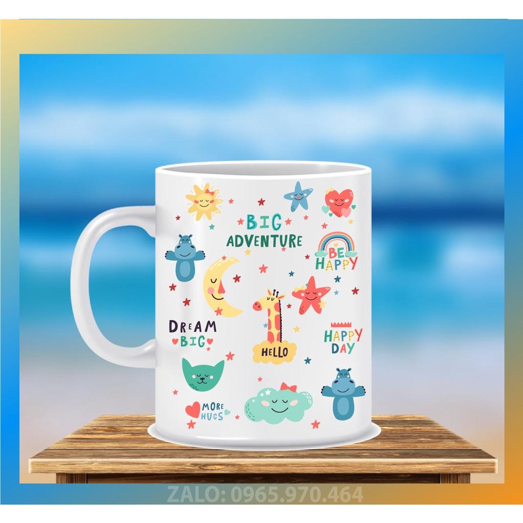 LY SỨ IN HỌA TIẾT CUTE - IN HÌNH THEO YÊU CẦU - HÌNH CÁ NHÂN, LỚP HỌC, CÔNG TY