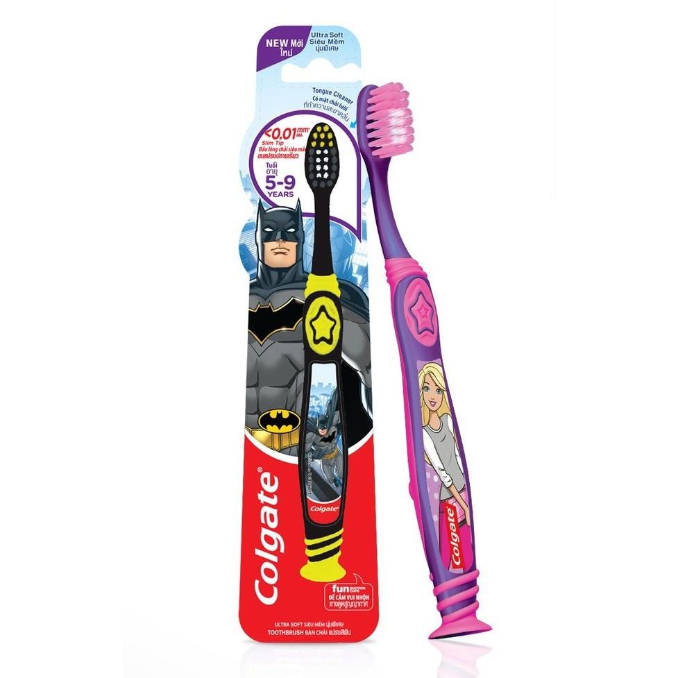 Bàn chải đánh răng Trẻ em Colgate Barbie/Spider Man