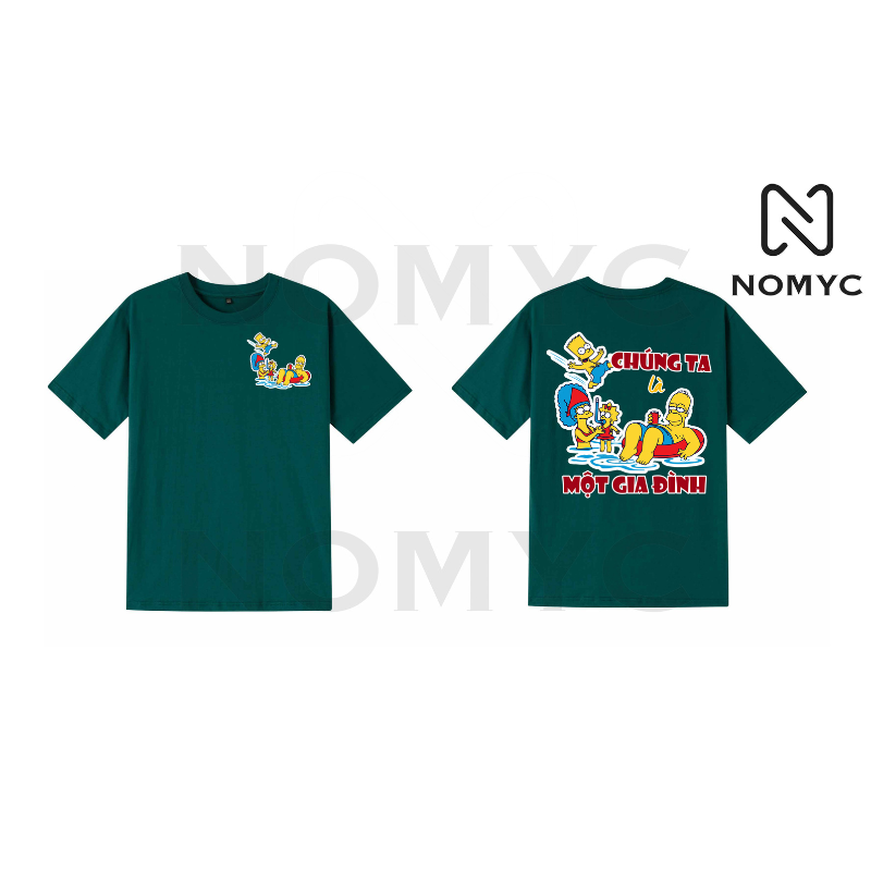 Áo Gia Đình Local Brand NOMYC Mẫu GĐ2 Chất Liệu Áo Cotton Thoáng Mát Thiết Kế Trẻ Trung Năng Động Nhiều Họa Tiết Đáng Yêu