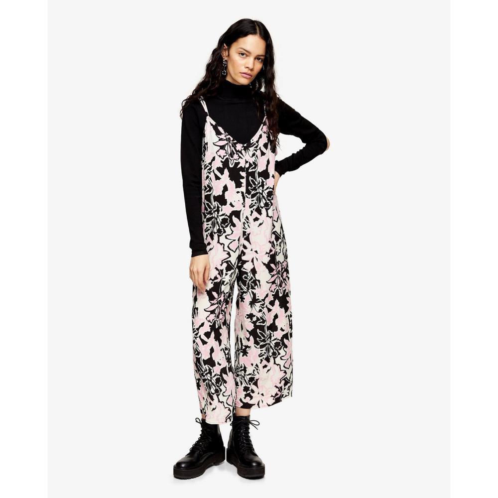 TOPSHOP - Jumpsuits nữ hai dây Floral Print Slouch 16W15RMUL