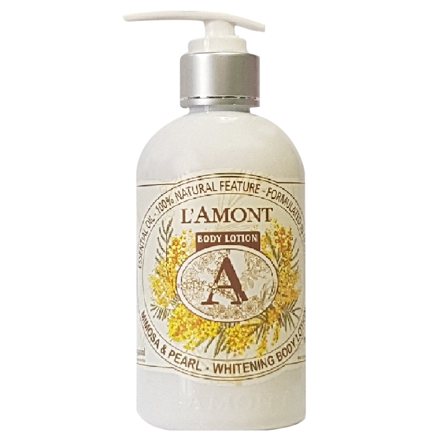 Sữa Dưỡng Thể L'amont En Provence Mimosa Whitening Body Lotion (250ml)