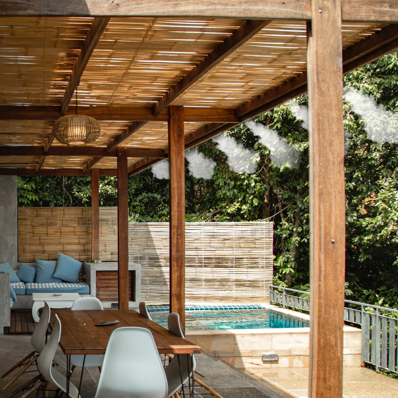 Bộ Tưới Phun Mù 10M Với Vòi Phun Nối Nhanh