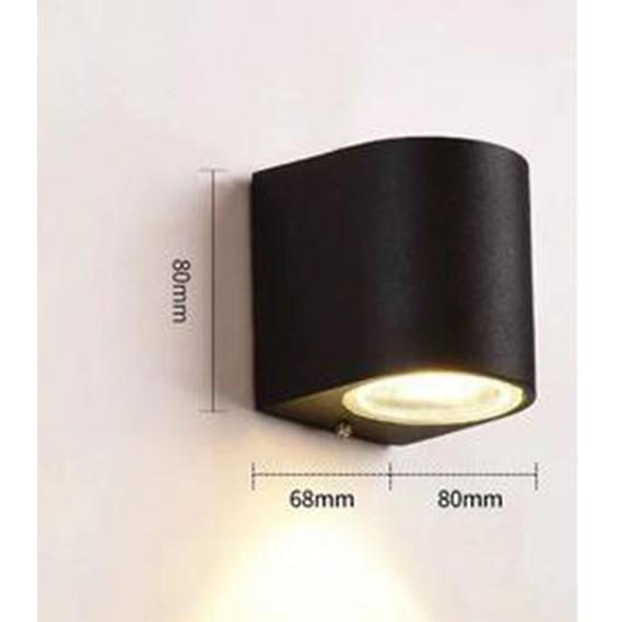 Đèn tường led ngoài trời 1 đầu