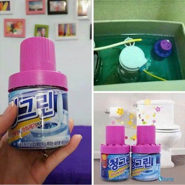 Chai thả vệ sinh diệt khuẩn và làm thơm bồn cầu, cốc thả bồn cầu