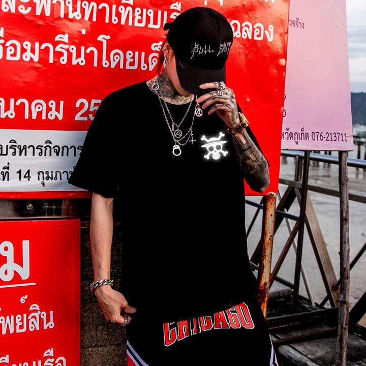 ÁO THUN PHẢN QUANG TAY LỠ NAM NỮ LUFFY
