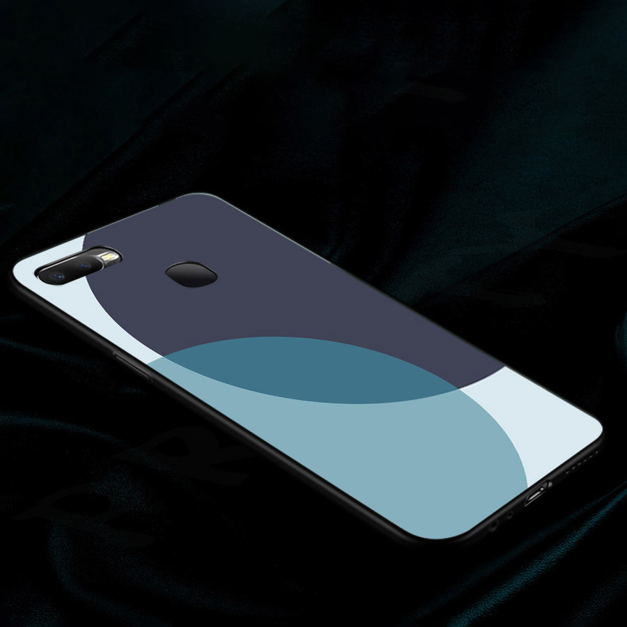 Ốp kính cường lực cho điện thoại Oppo A7 2018 - hình vẽ ngẫu nhiên MS HVNN002