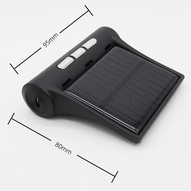 Cảm Biến Áp Suất Lốp Cao Cấp, Chạy bằng năng lượng mặt trời - Van Ngoài CB01