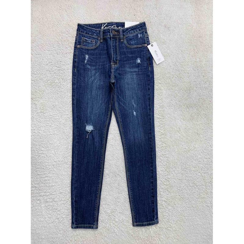 QUẦN SKINY 9 TẤC RÁCH NHẸ MỚI