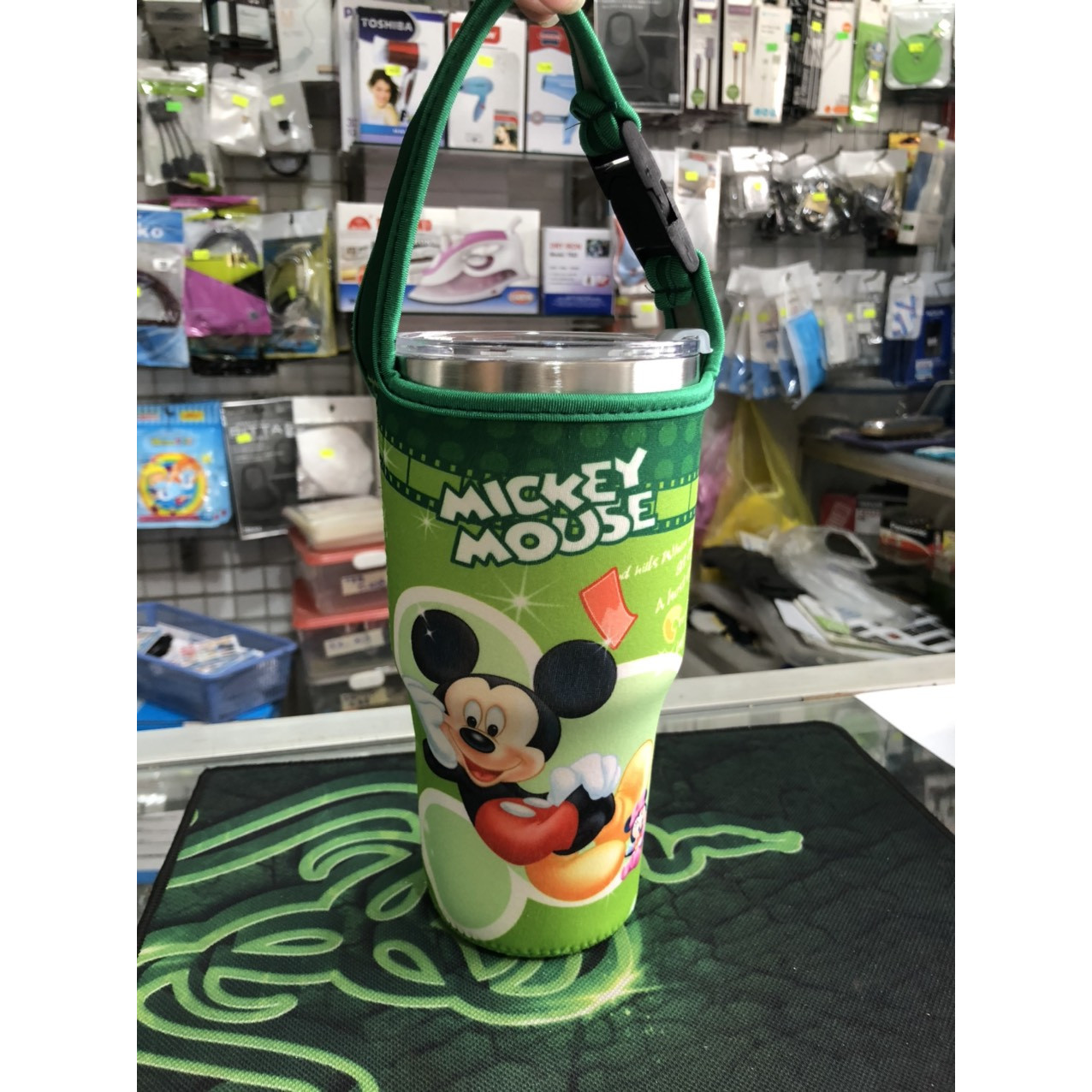 Túi xách cho ly giữ nhiệt 900ml mẫu mickey 04