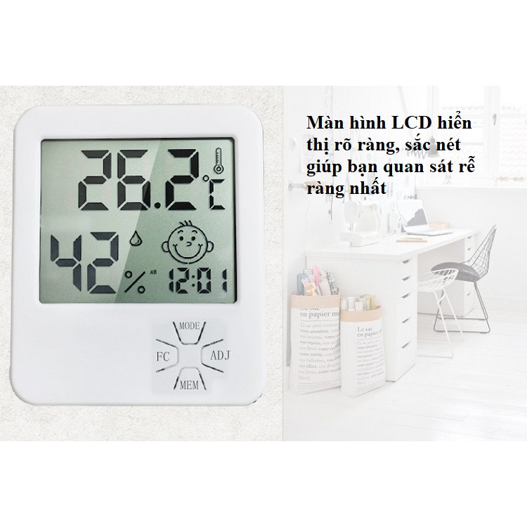 Nhiệt kế đo nhiệt độ, độ ẩm LX8111