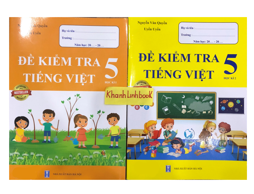 Sách - Combo Đề Kiểm Tra Tiếng Việt 5 - Học Kì 1 + 2