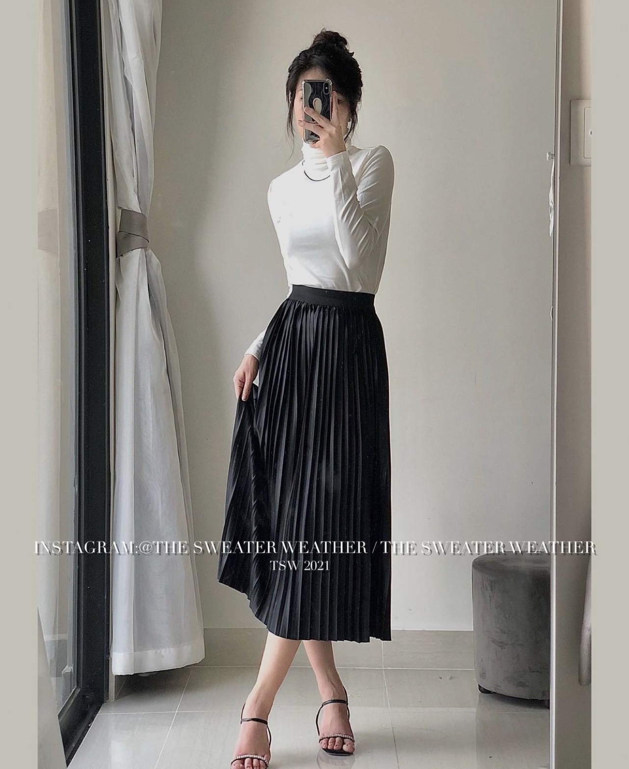 CHÂN VÁY DÀI MIDI XẾP LY - HÌNH SHOP TỰ CHỤP - CÓ LƯNG CHUN SIÊU CO GIÃN BIGSIZE - PHÙ HỢP MỌI CÂN NẶNG, LỨA TUỔI - DỄ PHỐI ĐỒ