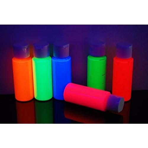 50g Sơn Luminous màu Xanh Dương dạ quang dưới đèn UV