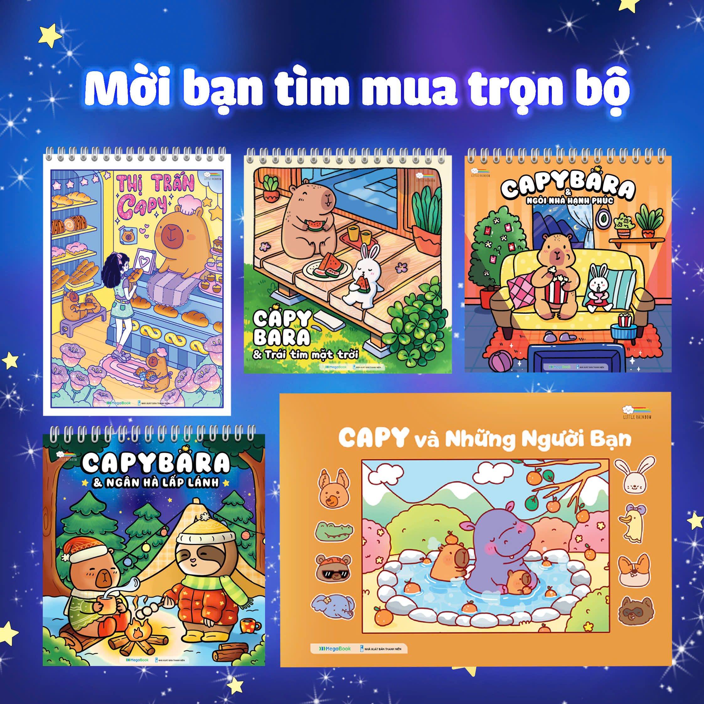 Capybara &amp; Ngân hà lấp lánh