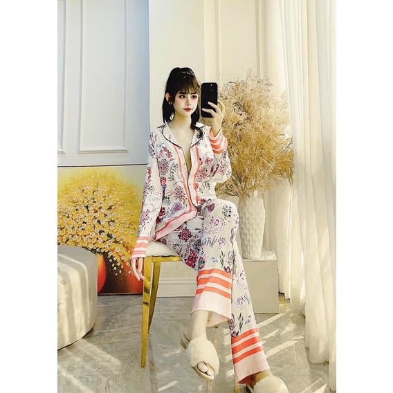 PYJAMA DÀI HOẠ TIẾT 111 CAO CẤP
