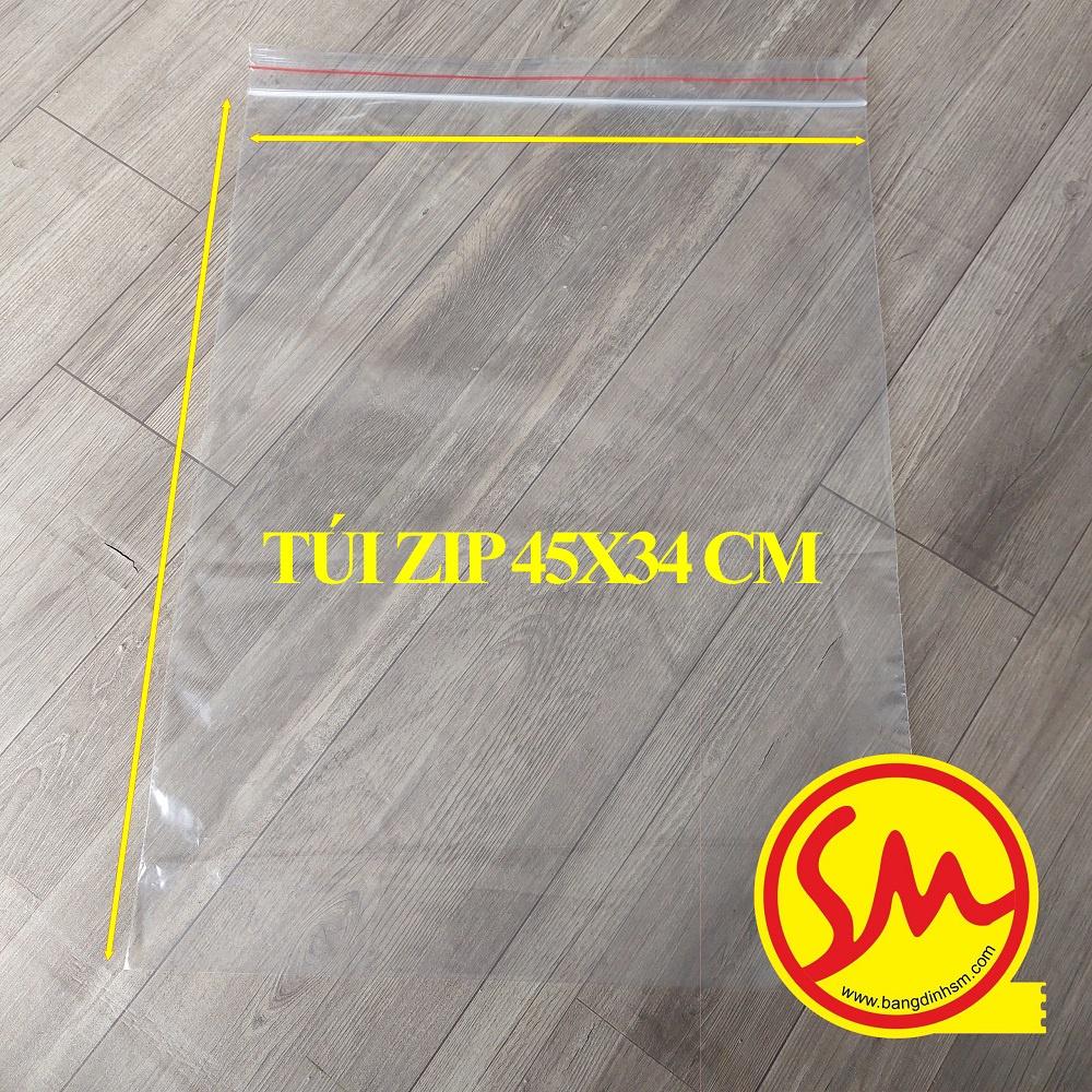 TÚI ZIPPER, TÚI ZIPPER CHỈ ĐỎ GIÁ RẺ size 45x34cm thích hợp để ĐÓNG GÓI SẢN PHẨM