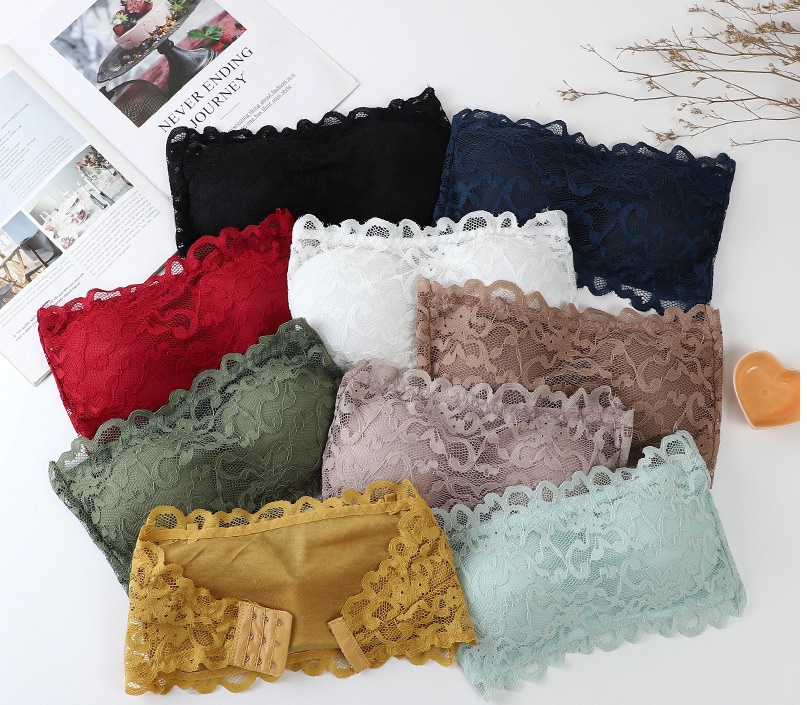 Set 3 Áo bra ren không dây mặc vest điệu đà cho nữ AN05