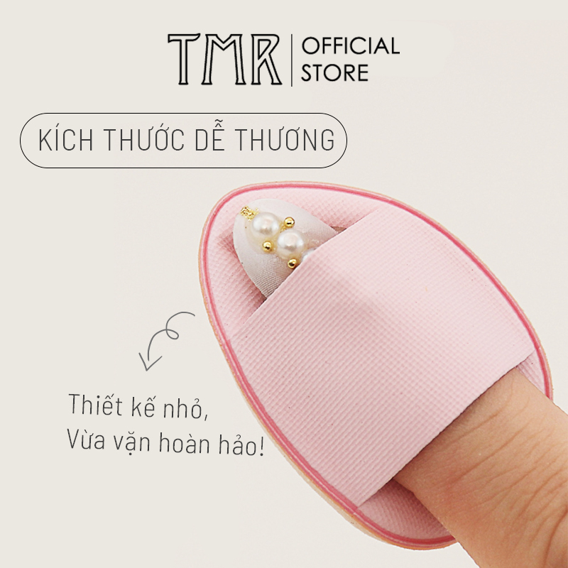 Que Trộn Kem Nền TMR Makeup Spatula SP304 Bằng Thép Không Gỉ Chính Hãng, Cho Lớp Nền Mỏng Mịn, Phù Hợp Với Mọi Loại Kem