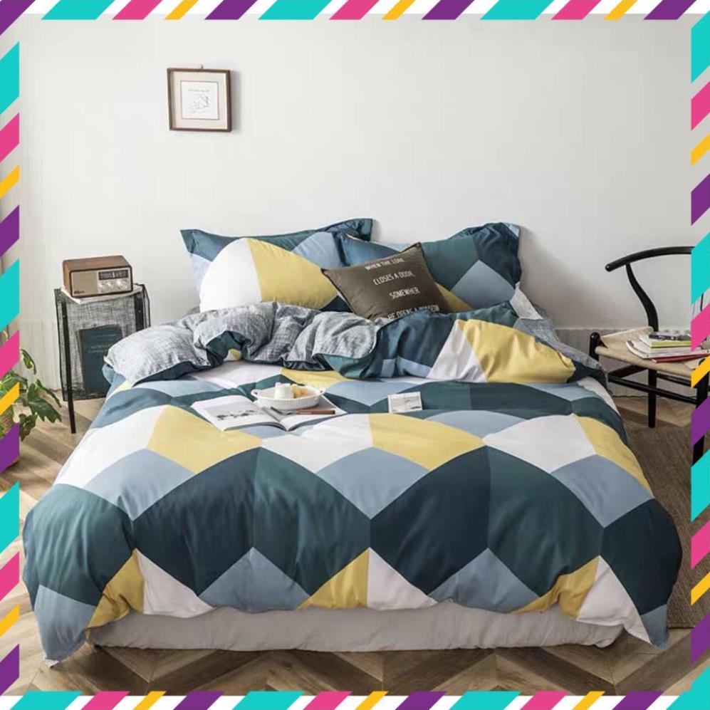 Bộ chăn ga cotton poly cao cấp - mẫu hình 5563 giá tốt
