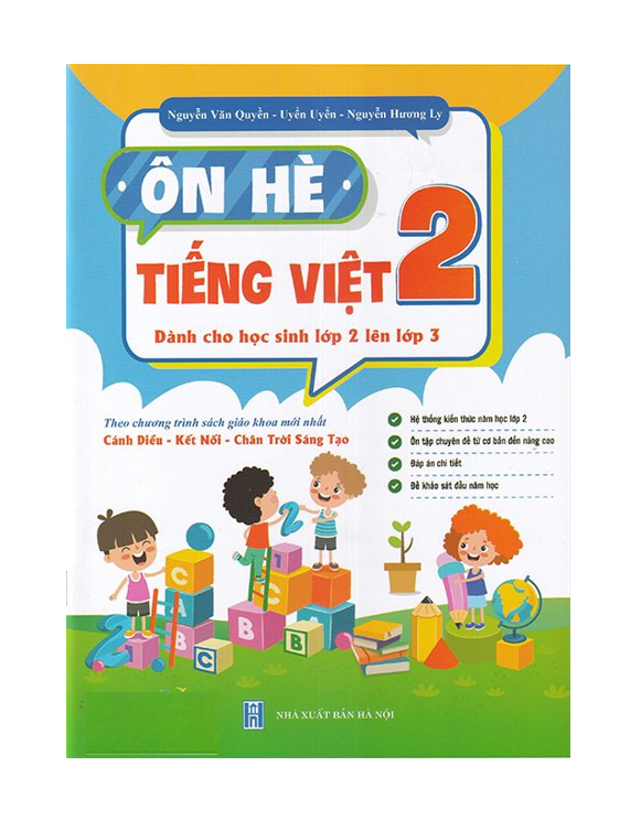 Sách - Ôn Hè Tập Tiếng Việt 2 - Dành cho học sinh lớp 2 lên lớp 3