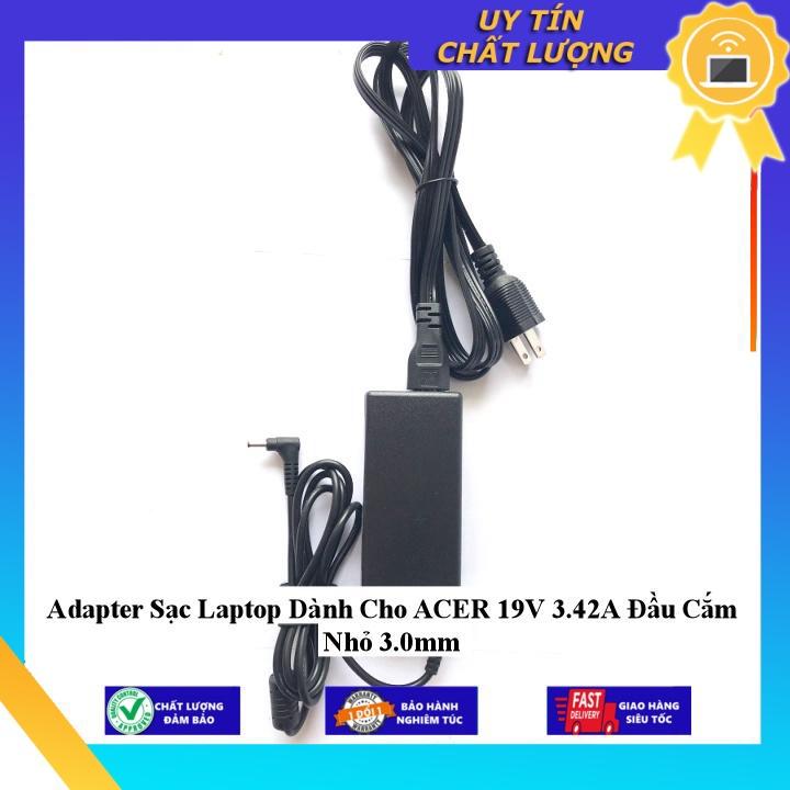 Adapter Sạc Laptop dùng cho ACER 19V 3.42A Đầu Cắm Nhỏ 3.0mm - Hàng Nhập Khẩu New Seal