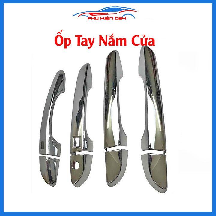 Ốp tay hõm mạ crom Kona 2018-2019-2020 sáng bóng chống trầy bảo vệ cửa xe ô tô