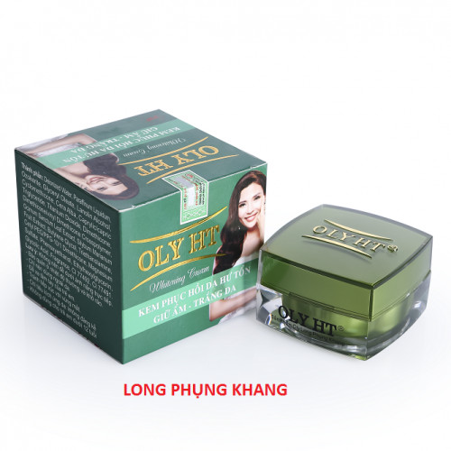 Kem phục hồi da hư tổn - giúp giữ ẩm trắng da và chống nắng OLY HT - Hàng Chính Hãng