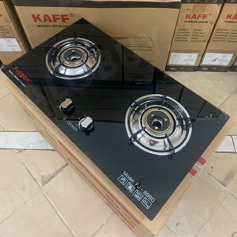 Bếp gas âm Fujipan FJ-8990M3, Đánh lửa IC, Chén đồng nguyên khối - Hàng chính hãng