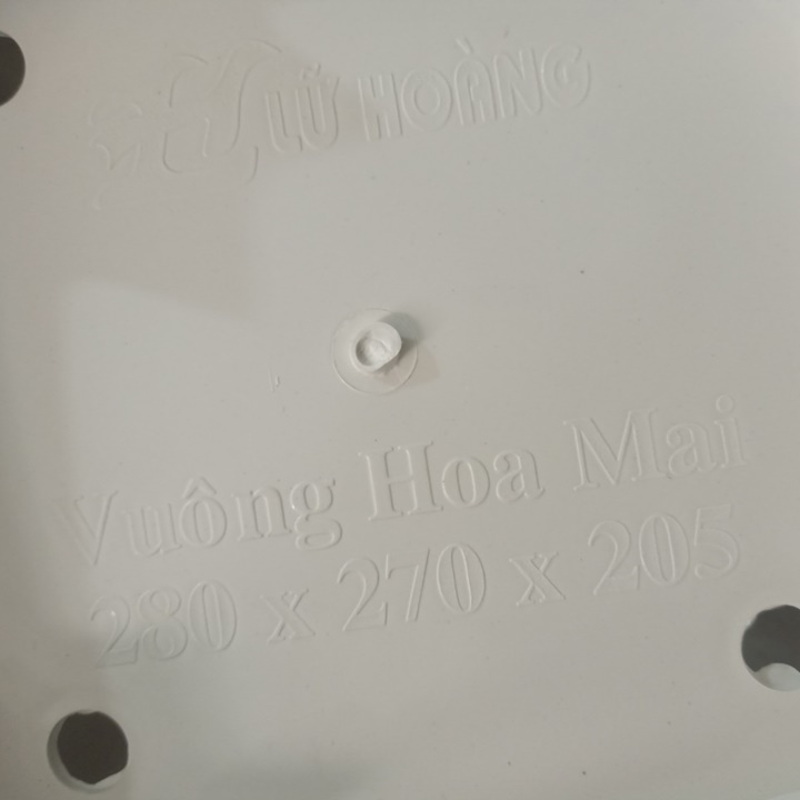 Chậu vuông hoa mai 280x270x205