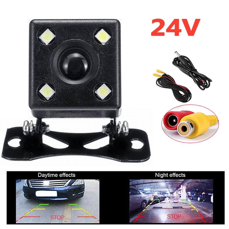 Camera Lùi Xe 24V 4LED 170 Độ Chống Thấm Nước