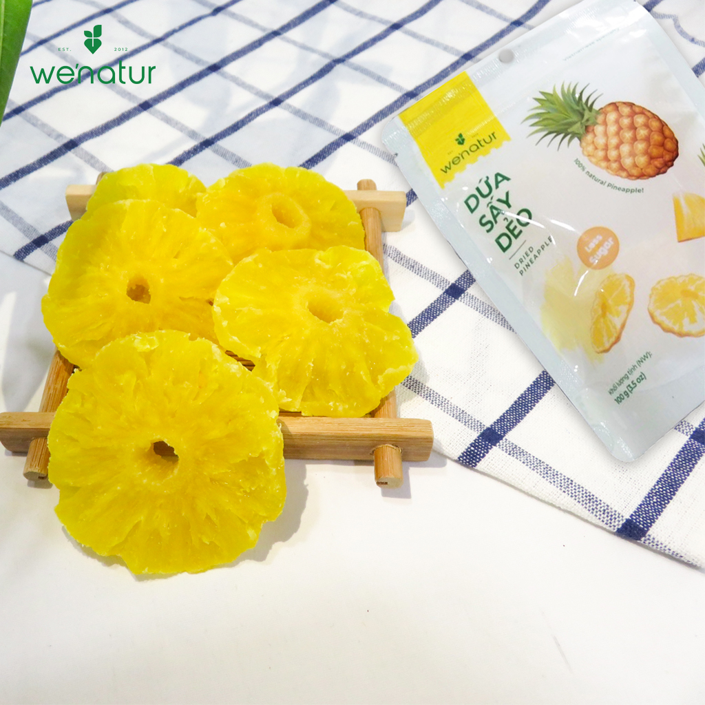 Combo 6 Sản Phẩm Trái Cây Sấy Giòn Sấy Dẻo We'natur