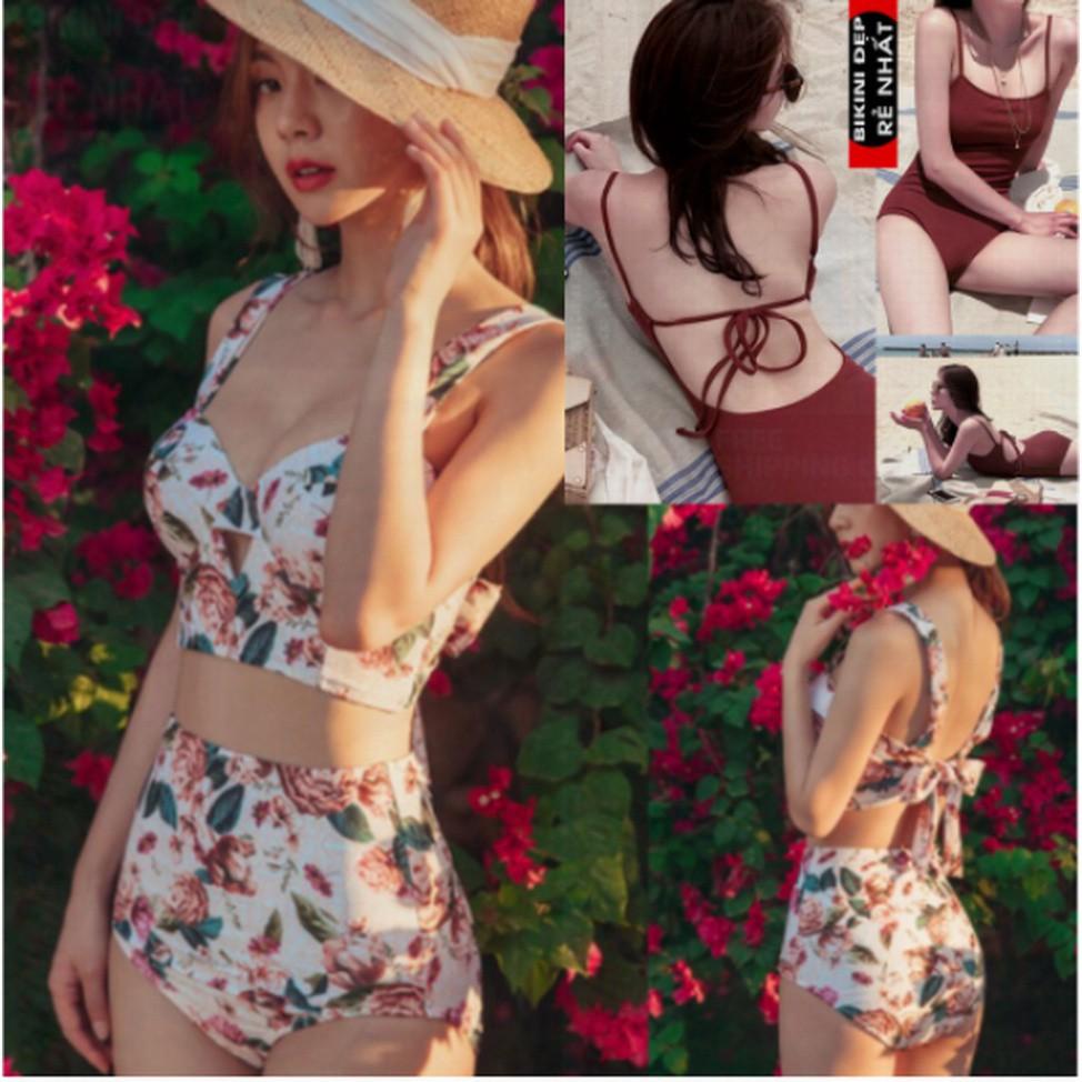Bikini Áo Tắm Tay Bồng Quảng Châu Hottrend 2021 Khoe Dáng Nuột Sang Chảnh Che Khuyết Điểm Sexy