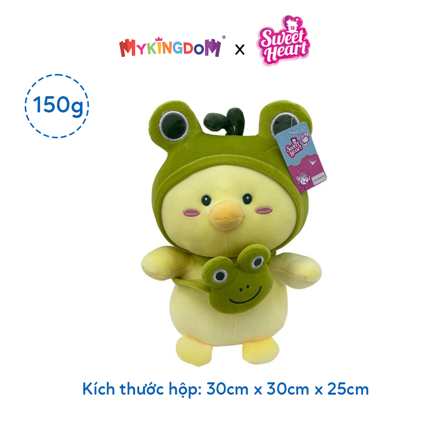 Đồ Chơi Thú Nhồi Bông - Vịt Đội Nón Ếch 40 cm SWEET HEART PLUSH AH23040/40