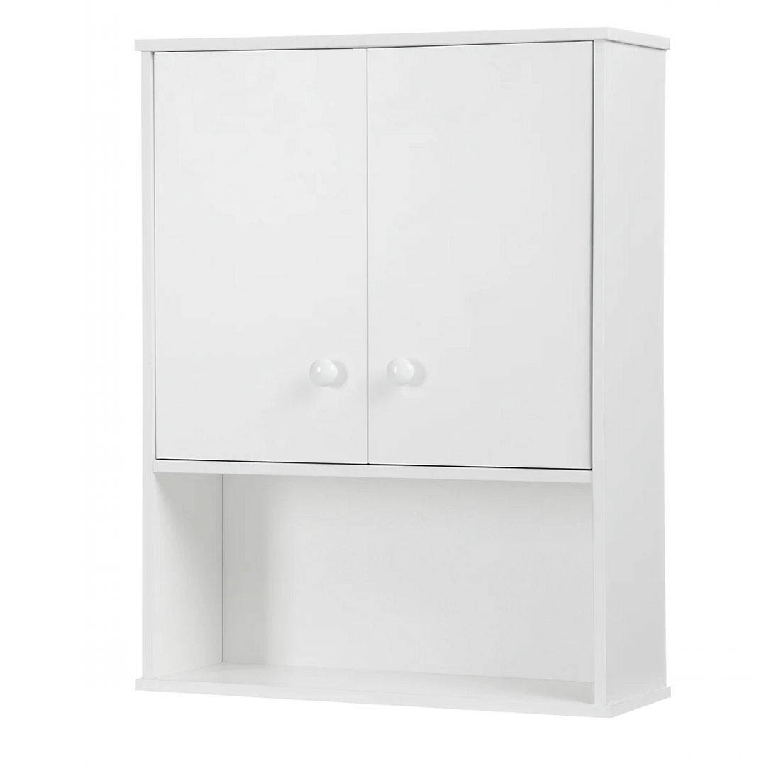 Tủ phòng tắm gỗ hiện đại SMLIFE Salamina | Gỗ MDF dày 17mm chống ẩm | D50xR17xC65cm