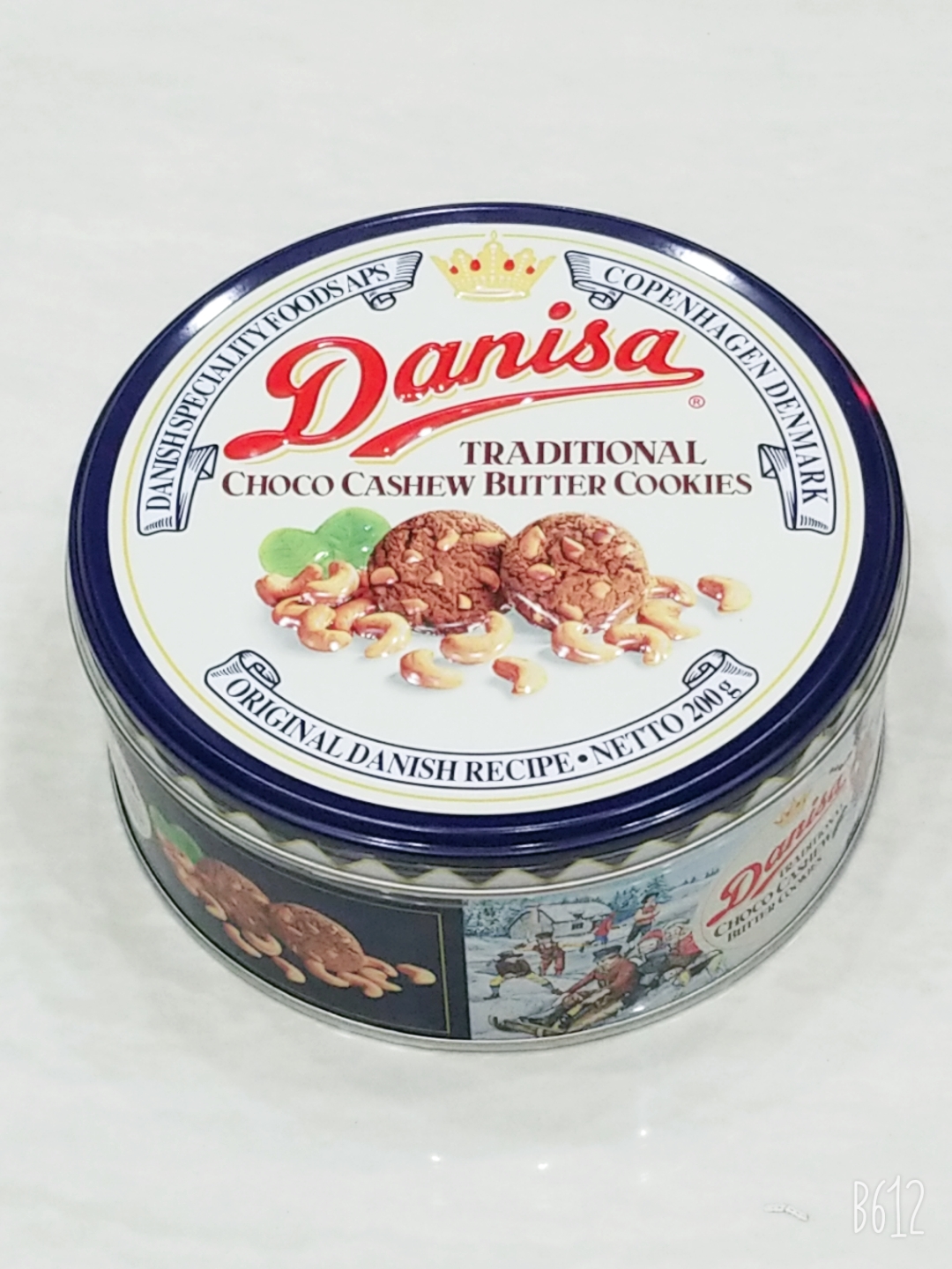 Bánh Quy Bơ Danisa Choco Hạt Điều