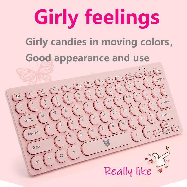 Bàn Phím / Set Bàn Phím Và Chuột Mini Siêu Mỏng Có Dây Usb Thông Dụng Cho Văn Phòng / Nhà Ở Có Bán Lẻ