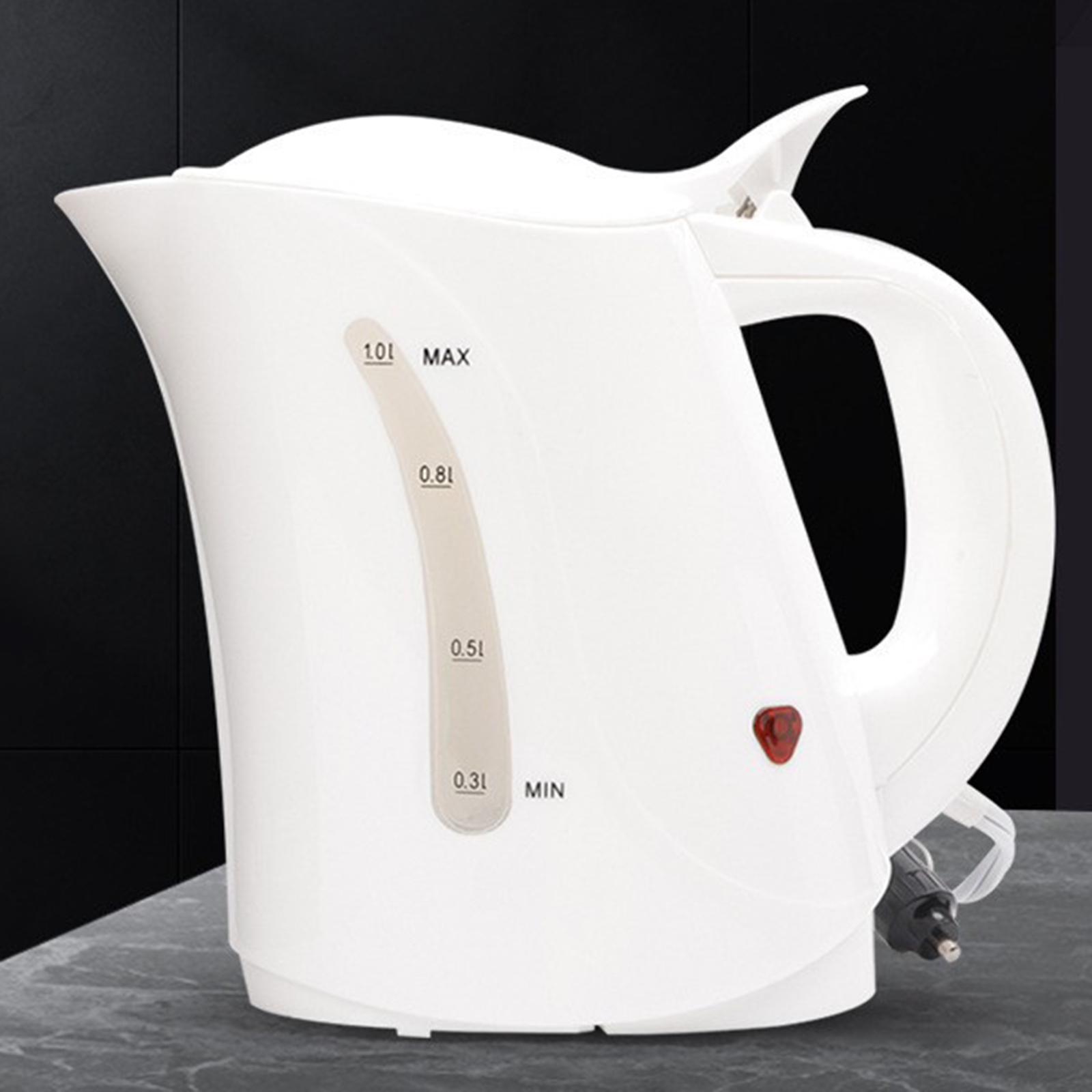 Electric Travel Kettle, Heated Water Tea Coffee Kettle for Road