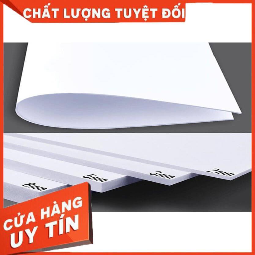 Bia mô hình - Tấm Fomex trắng nhiều kich thước