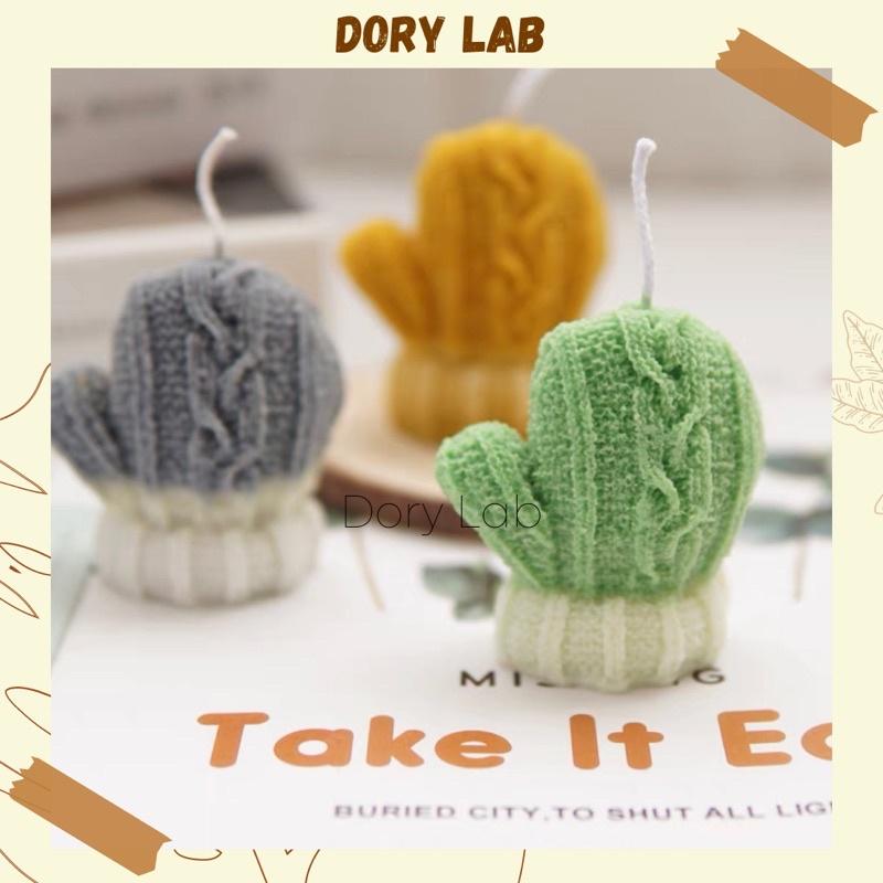 Nến Thơm Găng Tay Len Tinh Dầu Handmade Không Khói, Phụ Kiện Decor - Dory Lab