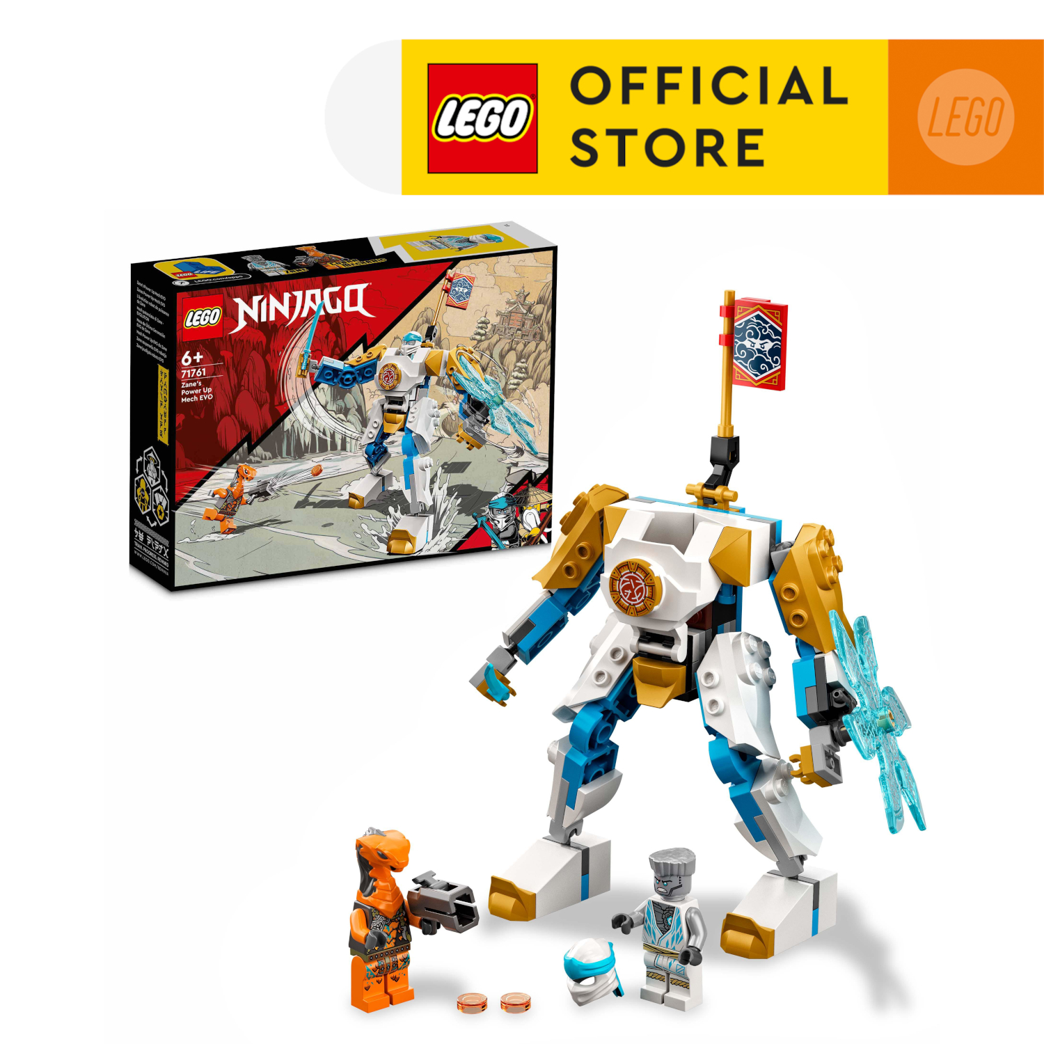 LEGO Ninjago 71761 Chiến giáp dũng mãnh của Zane