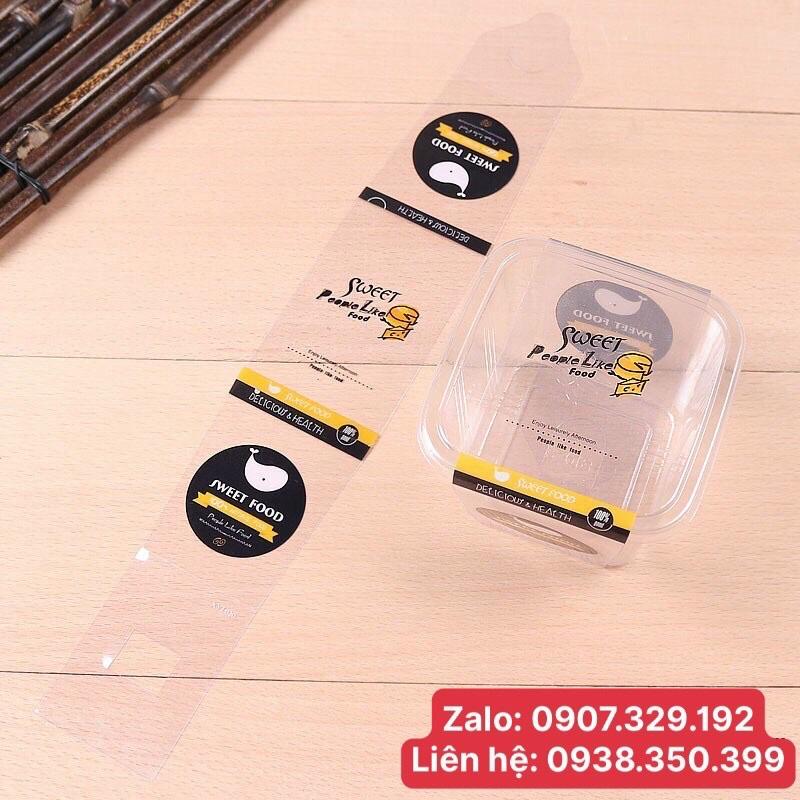 Tag Nhựa dành cho Hộp Pet Vuông B10-08