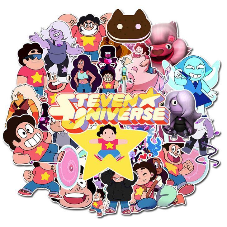 Sticker dán cao cấp Steven Universe Cartoon Cực COOL ms#101