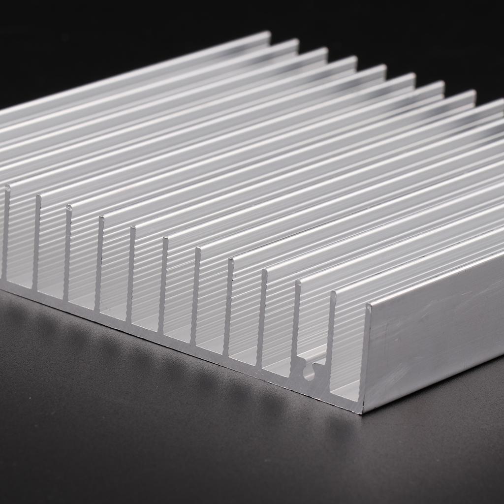 100x100x18mm Tản Nhiệt Nhôm Tản Nhiệt Làm Mát Làm Mát Cho CPU IC Công Suất ĐÈN LED