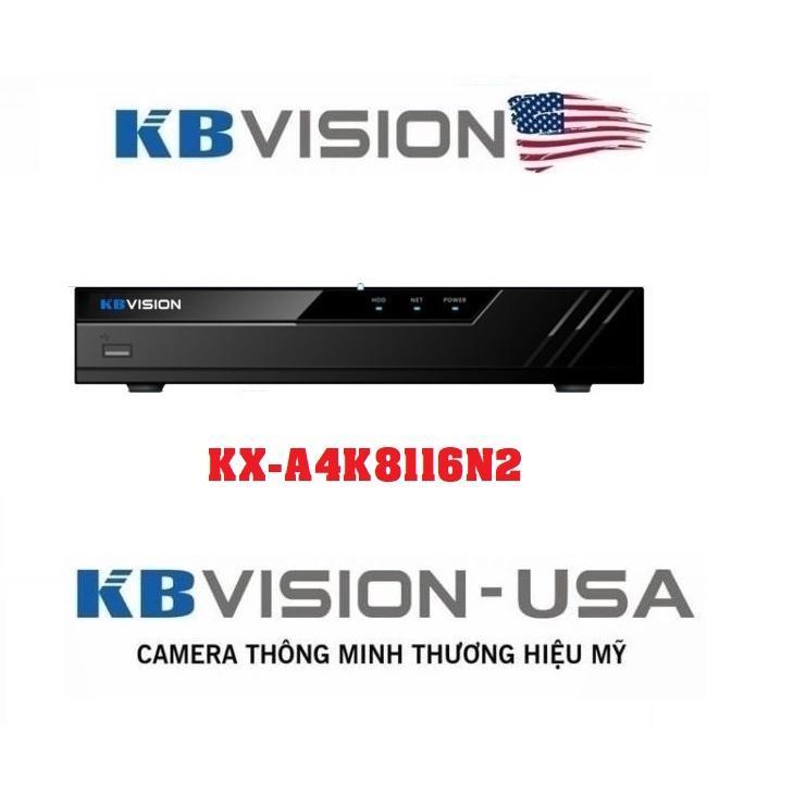 Đầu ghi hình IP 16 kênh KBVISION KX-A4K8116N2 - HÀNG CHÍNH HÃNG