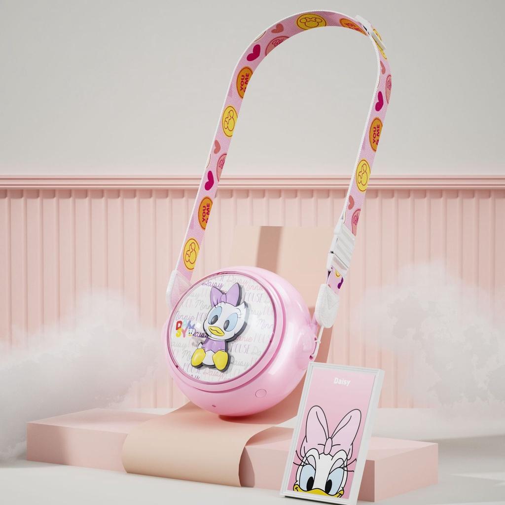 Quạt tích điện Disney PF1 mini chất liệu nhựa cao cấp, độ bền cao thích hợp mang theo làm việc, đi du lịch