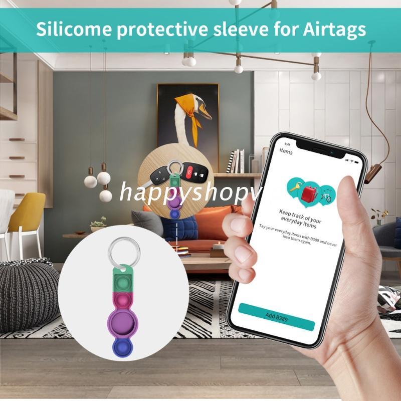 Bộ 4 Vỏ Bọc Bảo Vệ Cho Thiết Bị Theo Dõi Airtags