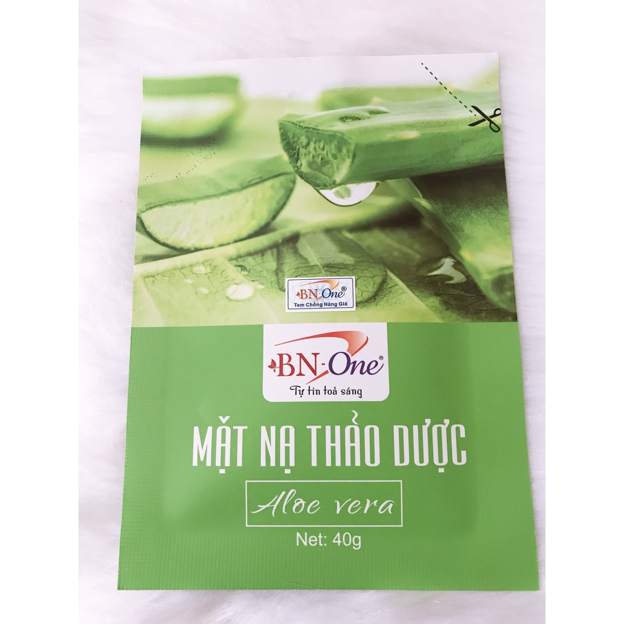 Mặt nạ Thảo dược Lô Hội BN ONE