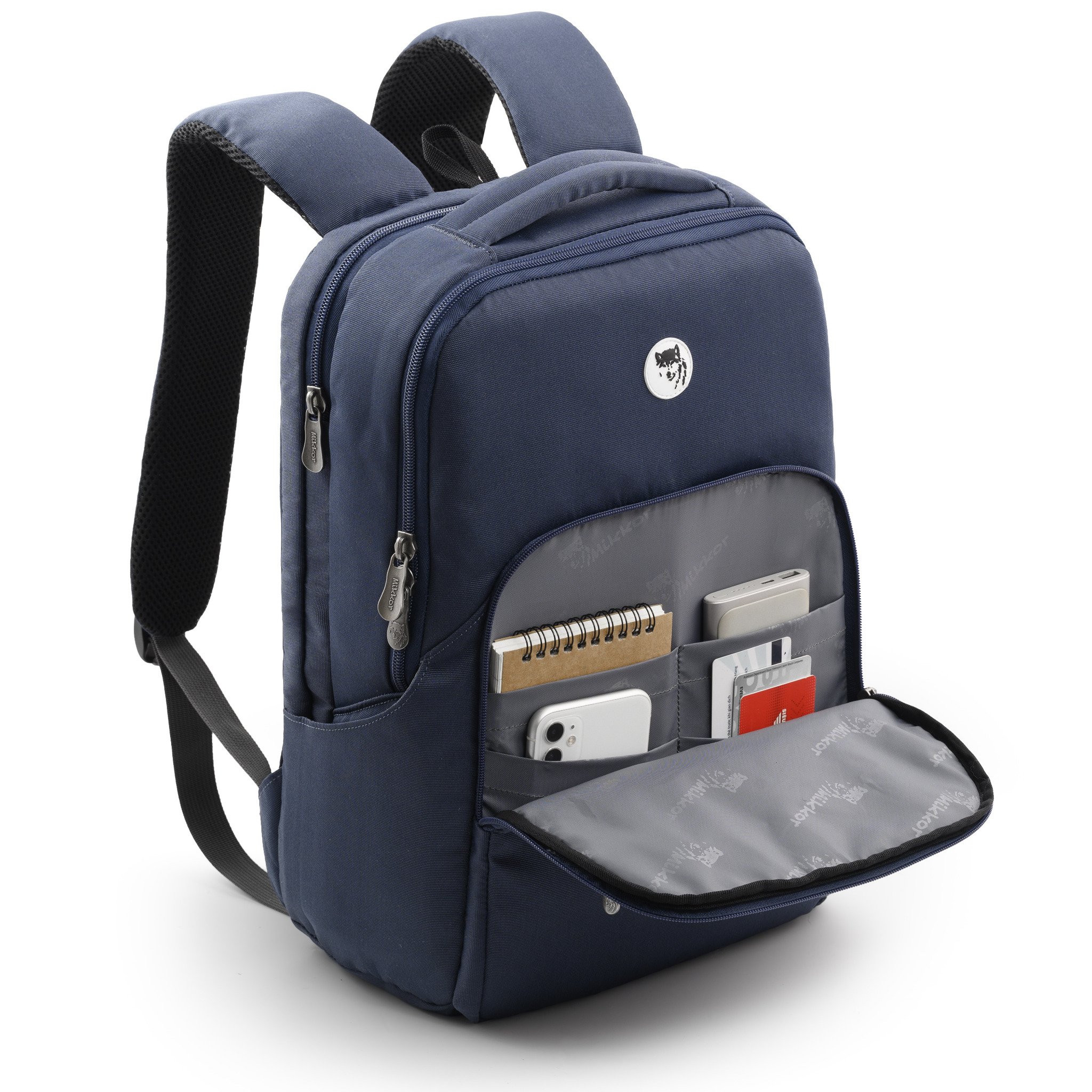 Balo Laptop 15.6 inch MIKKOR The Maddox - Hàng Chính Hãng