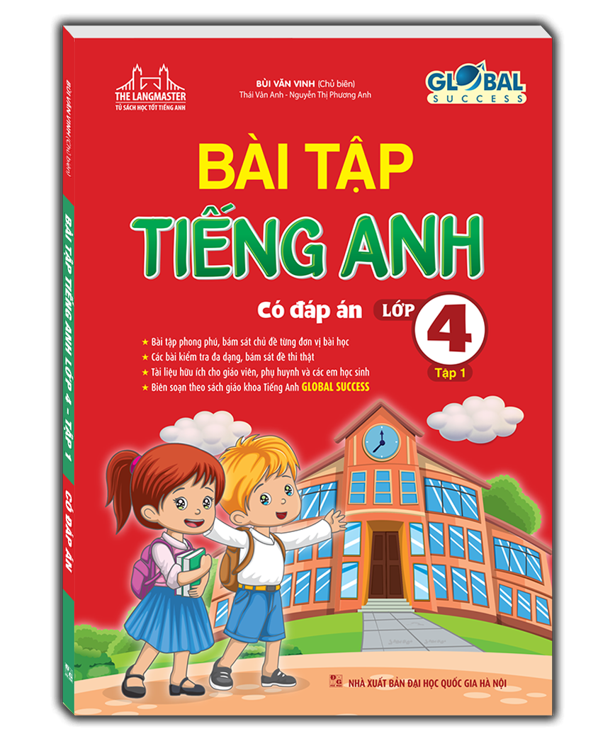 Global Success - Bài Tập Tiếng Anh Lớp 4 - Tập 1 - Có Đáp Án